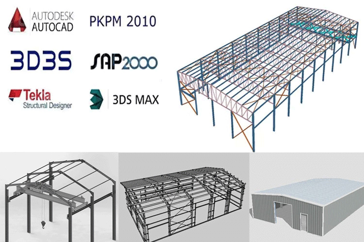 Q345B Workshop Steel Buildings Fabricate Steel Frame Structure Buildings