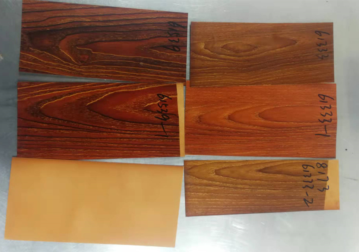 Decorative Heat Press Transfer Film Wood Grain Film 25cm Roll