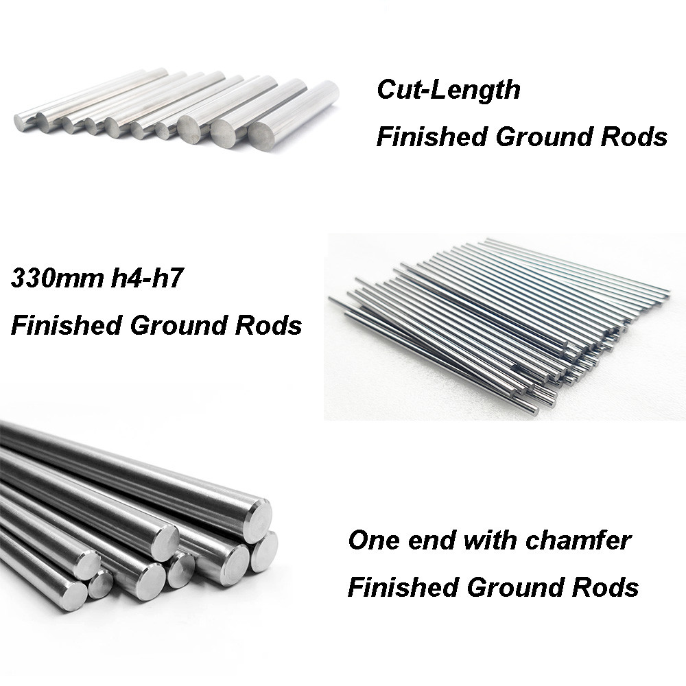 Wolfram Solid Carbide Rod Blank High Hardness HRA 92.5 With Coolant Holes