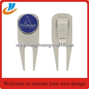 Buy cheap Golf ball marker hat clip and divot tool set customized/Golf accessory cheap wholesale product