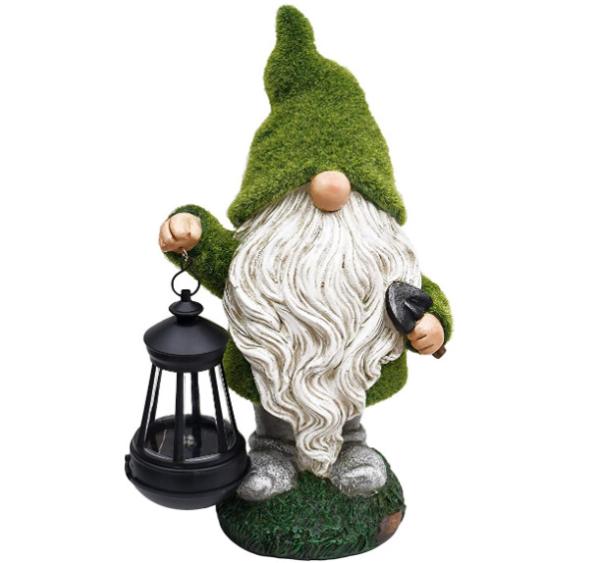 Quality 13 Inch Gnome Statue Battery Operated LED Christmas Lights for sale