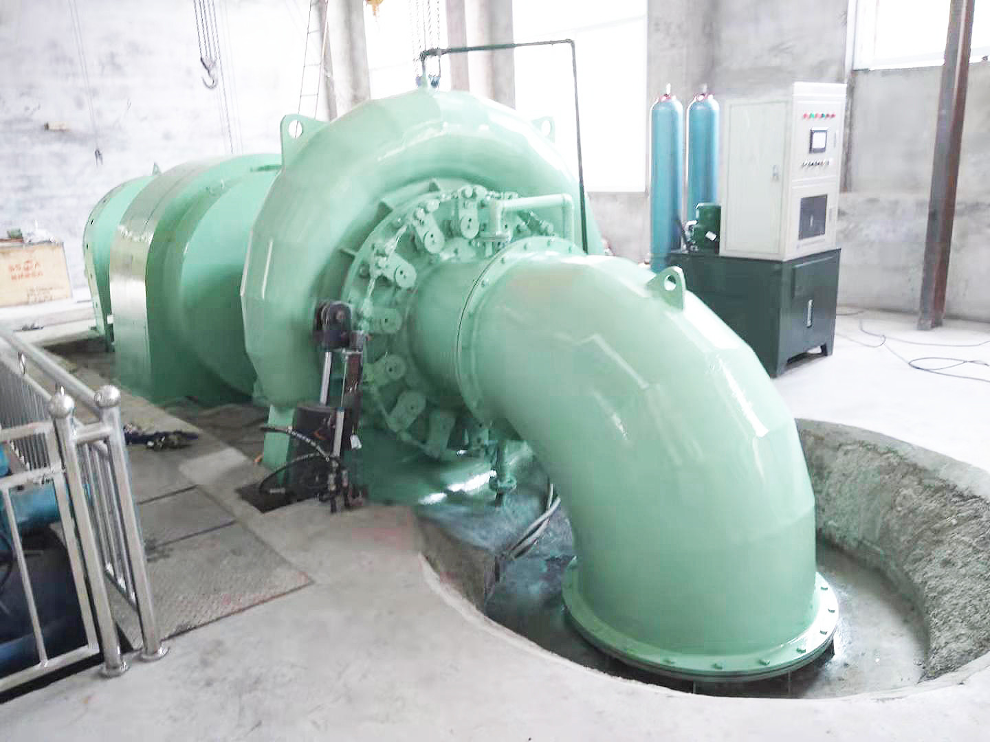 Customizable Francis Water Turbine Generator / Francis Turbine Generator Automatic Control