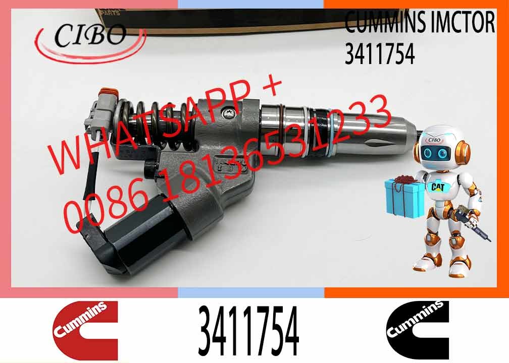 3083849 Diesel QSM11 M11 Engine Common Rail Fuel Injector 3411756 4911458 3406604 4061851 4026222 3411754 For Cum-mins