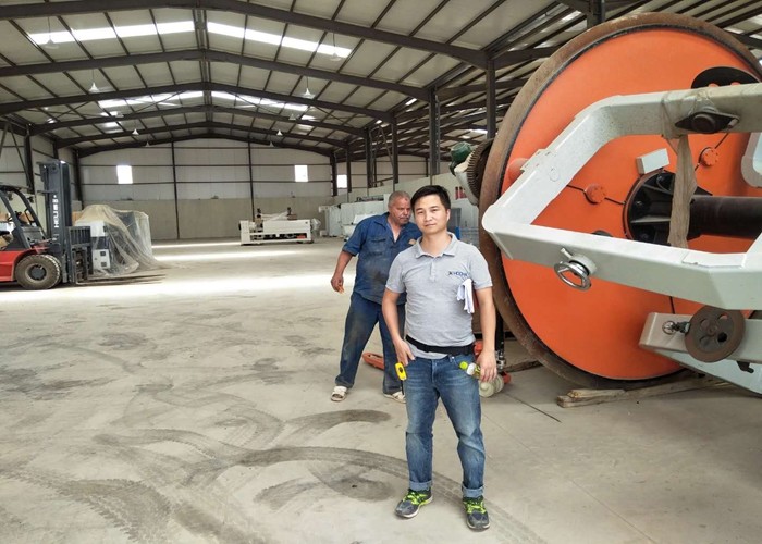 CLY Cradle Cable Laying Up Machine For Power Cable ASCR Cable ABC Cable