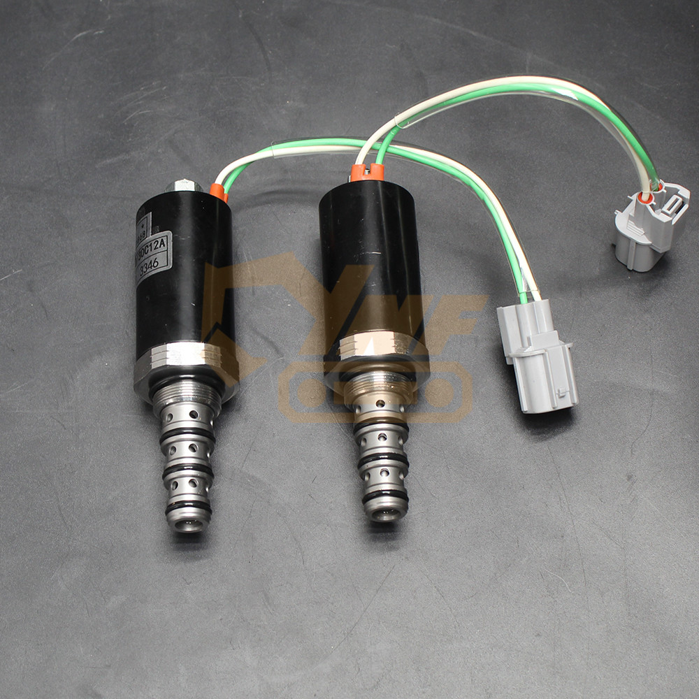 Yn35v00005f2 Excavator Diesel Engine Solenoid Valve YN35V00005F2 KWE5K-20/G24Y12A For Kobelco Excavator SK200-2 SK200-5