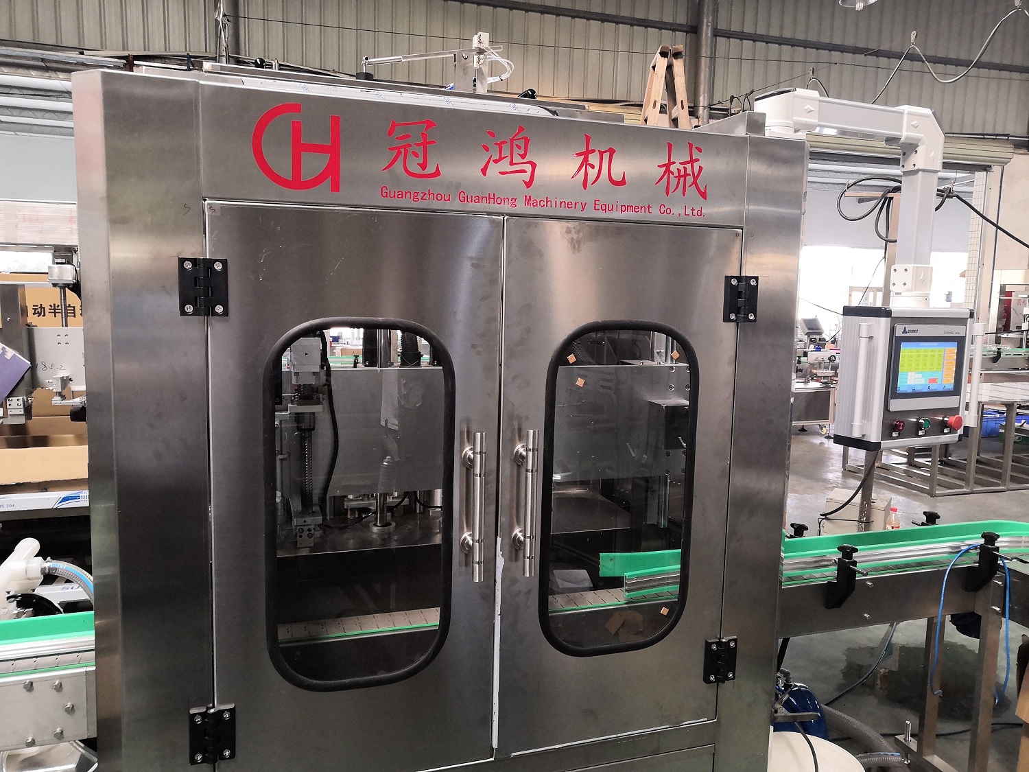 Efficiently Automated Chemical Filling Machine Production Line for Barrel Packaging