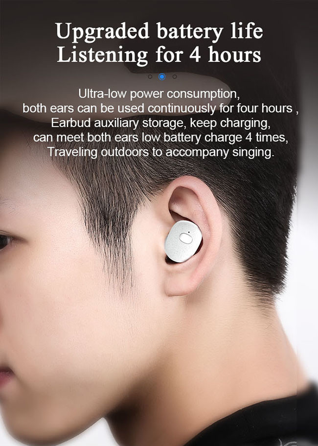 FCC Certificate Black Realtek Chipset Tws Bluetooth Earbuds