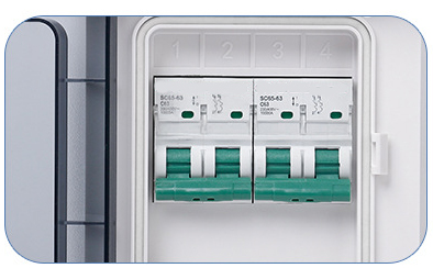 IP67 outdoor waterproof mcb main switch electrical box power electrical distribution box with circuit breaker