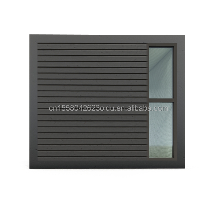 Galvanized Steel Square Tubes 10ft Modern Wooden Steel Structure Office for Commercial Space