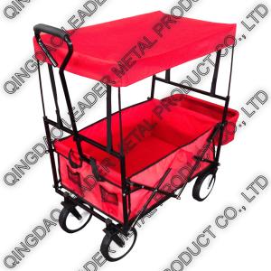 Buy cheap Folding Utility Wagon with Canopy &amp; Back Bag - TC1011 TB product