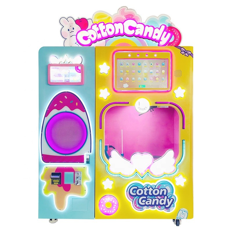 220V-240V Automatic Cotton Candy Machine For Sugar Raw Material Production