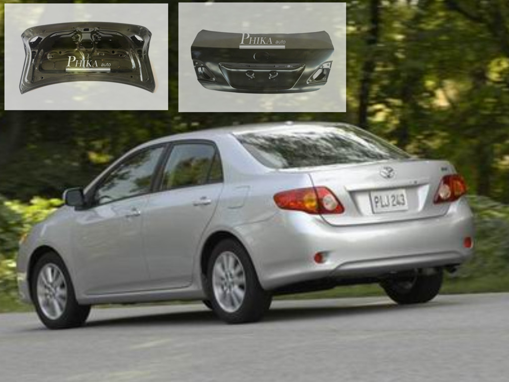 Surface Electrophoresis Toyota Door Replacement Parts Rear Panel 2008 Toyota Corolla Door Shell