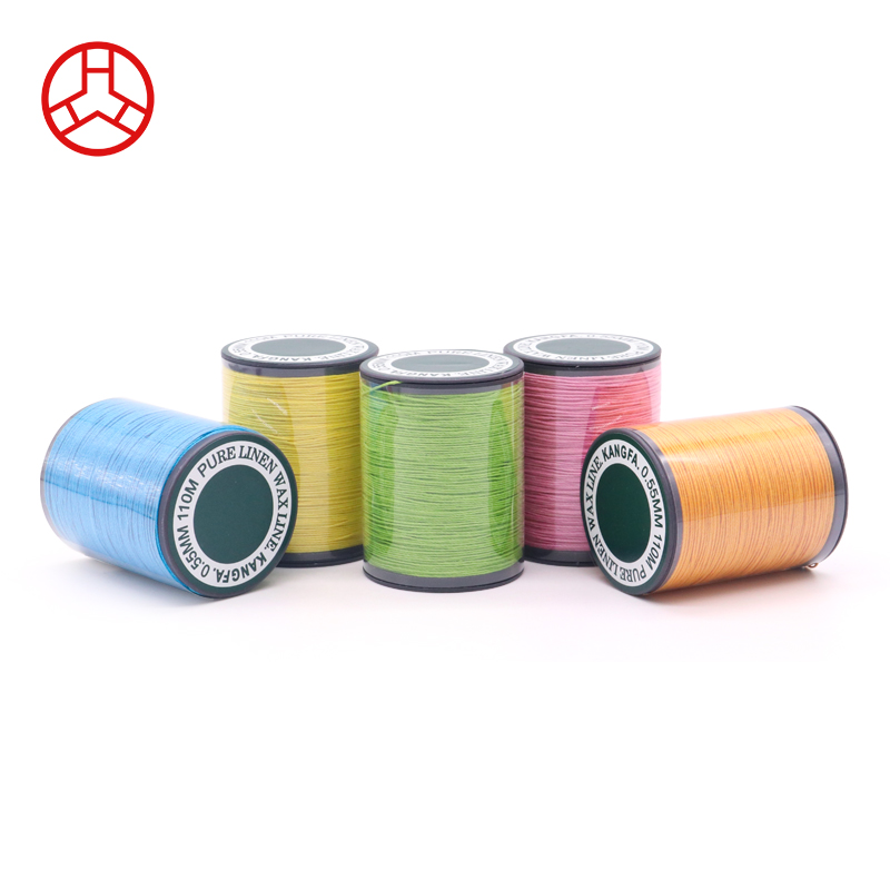 0.5mm Gutermann Linen Round Waxed Glaces Thread Spun Yarn Type for Eco-Friendly