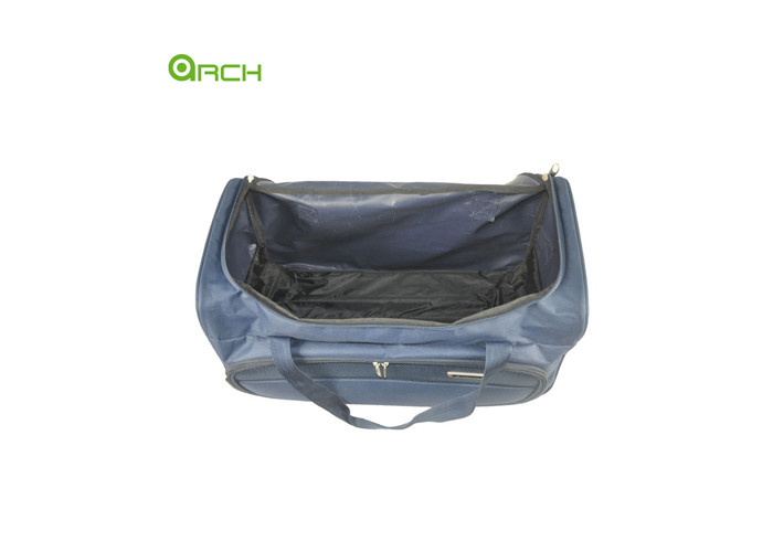 Rolling Luggage Bag 600d Polyester Wheeled Duffle with One Front Big Pocket