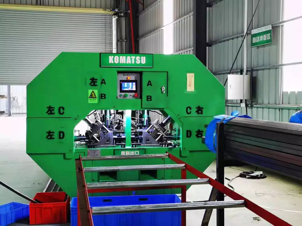 Cutting Function Iron Pipe Stamping Press With Accurate Precision Design