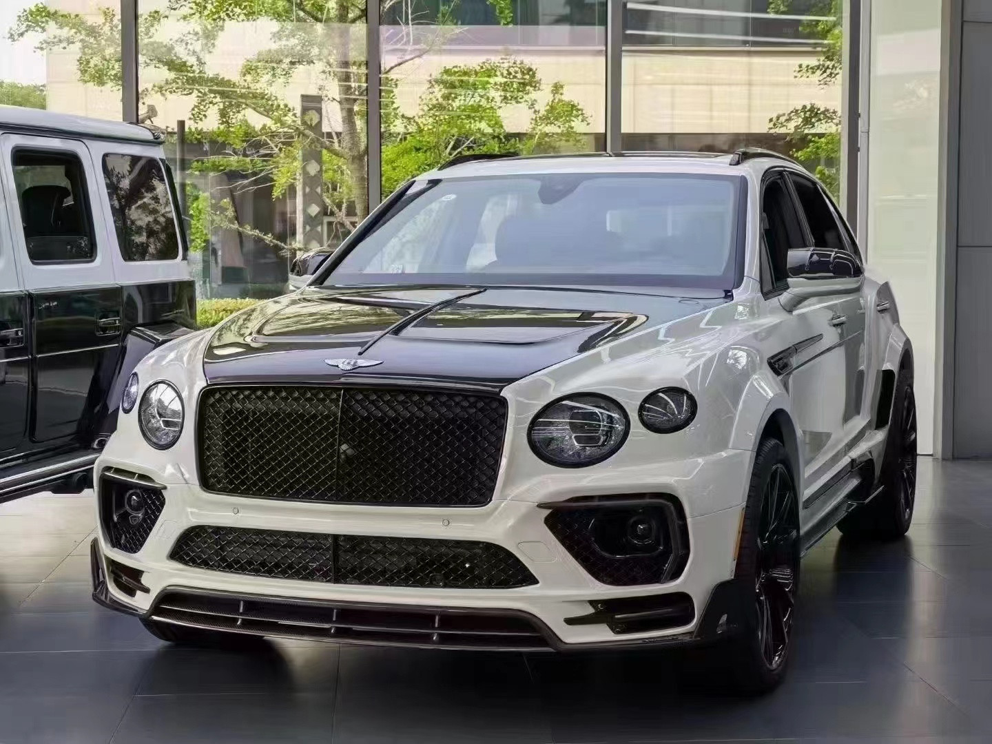 Bentayga 2015 Bentley Body Kit Bumper Mount Spoiler Wide Body Kit