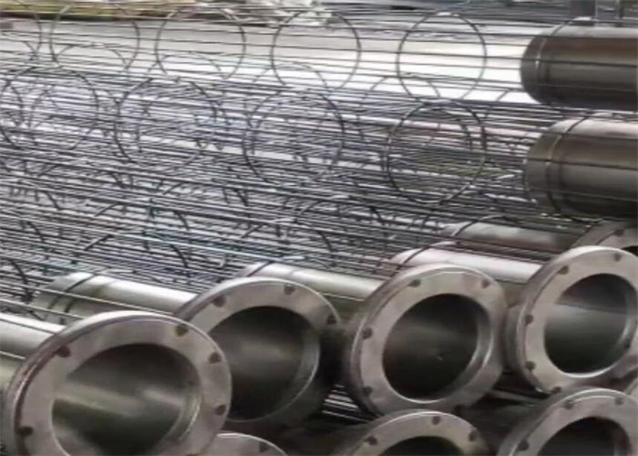 100mm-200mm Diameters Baghouse Filter Cages For Coal Fired Boiler Dust Bags