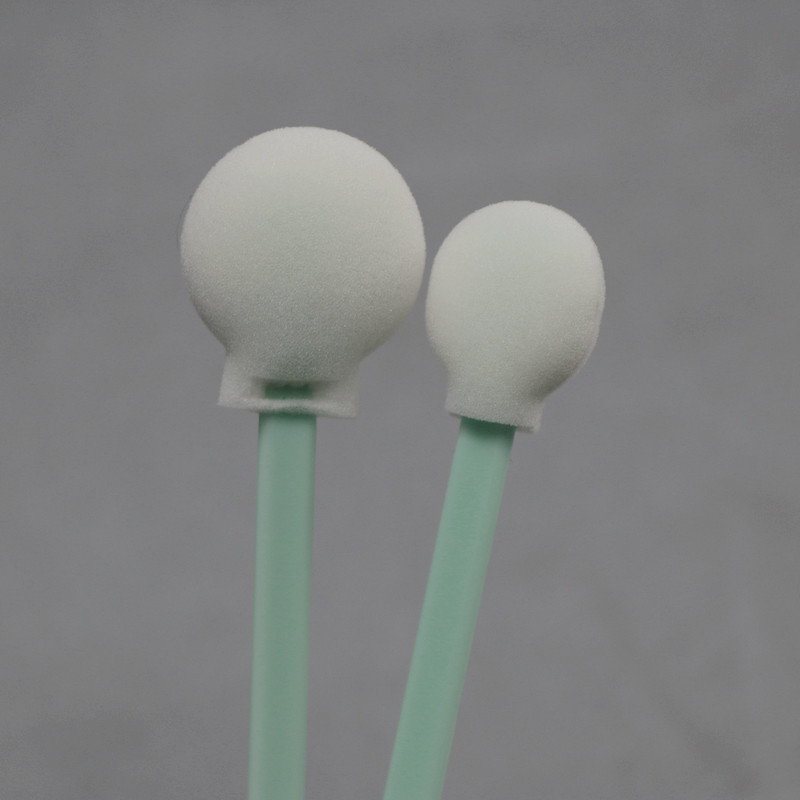 Disposable Lint Free Big Round Head Foam Swab Sponge for Cleaning