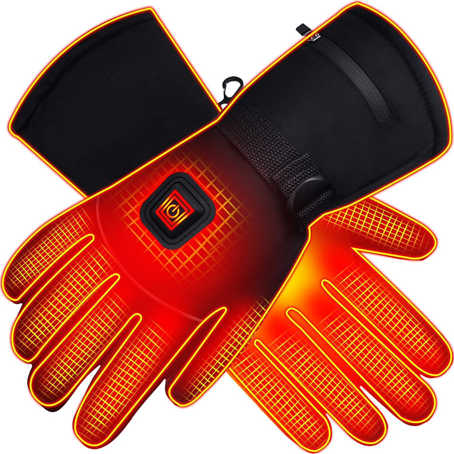 Graphene Electric Heated Gloves Battery Powered With Constant Temperature