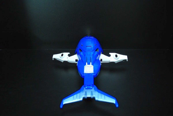 Blue Shark Figure Transformer Robot Toy Easy Operation For Display