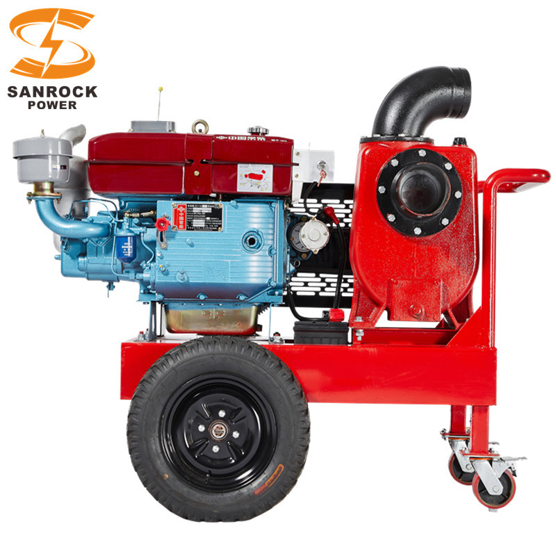Single Cylinder Diesel Engine Water Pump Set Agricultural Irrigation Pump Easy Start