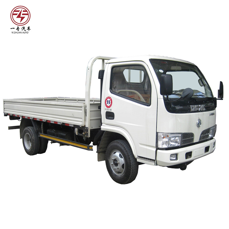 4x2 Light Flatbed Lorry Cargo Truck with 6 Tires and ≤4.2m Cargo Tank Length from Truck