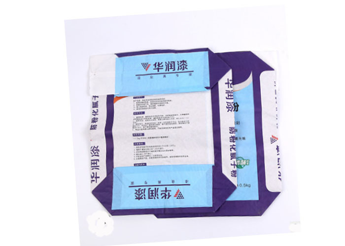 Sealable Colored Pasted Valve Multiwall Paper Bags Food Safe Block Bottom Paper Bags