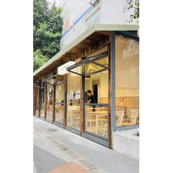 Modern Casement Window Soundproof Energy-Saving Aluminum Alloy Frame Stainless Steel Screen FoldingFoshan