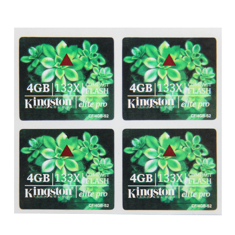 Customized Printing Self-Adhesive Label Sticker Water Proof Eco Friendly