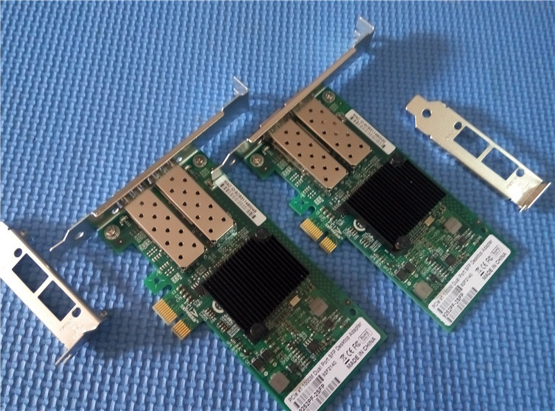 PCIe x1 1000Base-FX Dual SFP Port Fiber NIC 1000Mbps Fiber Optic Network Interface Cards 1G Desktop PC Network Adapter