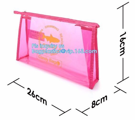 slider bags/slider zipper bag for mobile phone cover/ cell phone cover packaging bag, Zipper PVC underwear packag