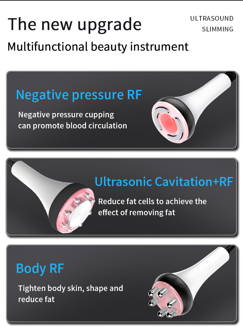 6 In 1 Ultrasonic Cavitation Machine