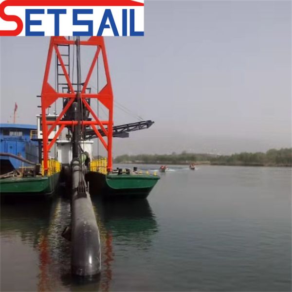 US Currency Setsail 8 Inch Jet Suction Dredger with Shijiazhuang Sand Pump