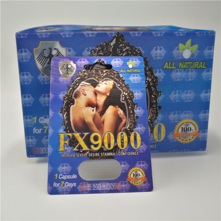 Black White Panther CMYK 8*12cm Sex Pills Paper Cards For Pill