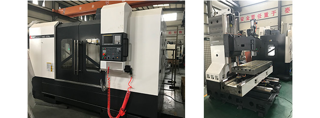 180W Cooling Pump Power VMC CNC Milling Machine 7500kg Weight 10m Rated Head