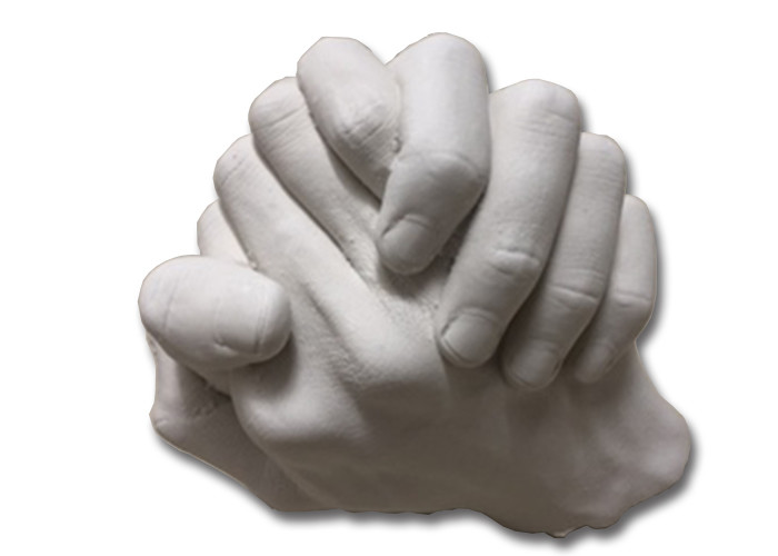 DIY Family Impression Hand Cast Kit Plaster Hand and Foot Molding Memory Sets