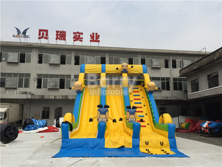 Commercial And Residential Small Kids Inflatable Slide With 0.5mm Pvc Tarpaulin
