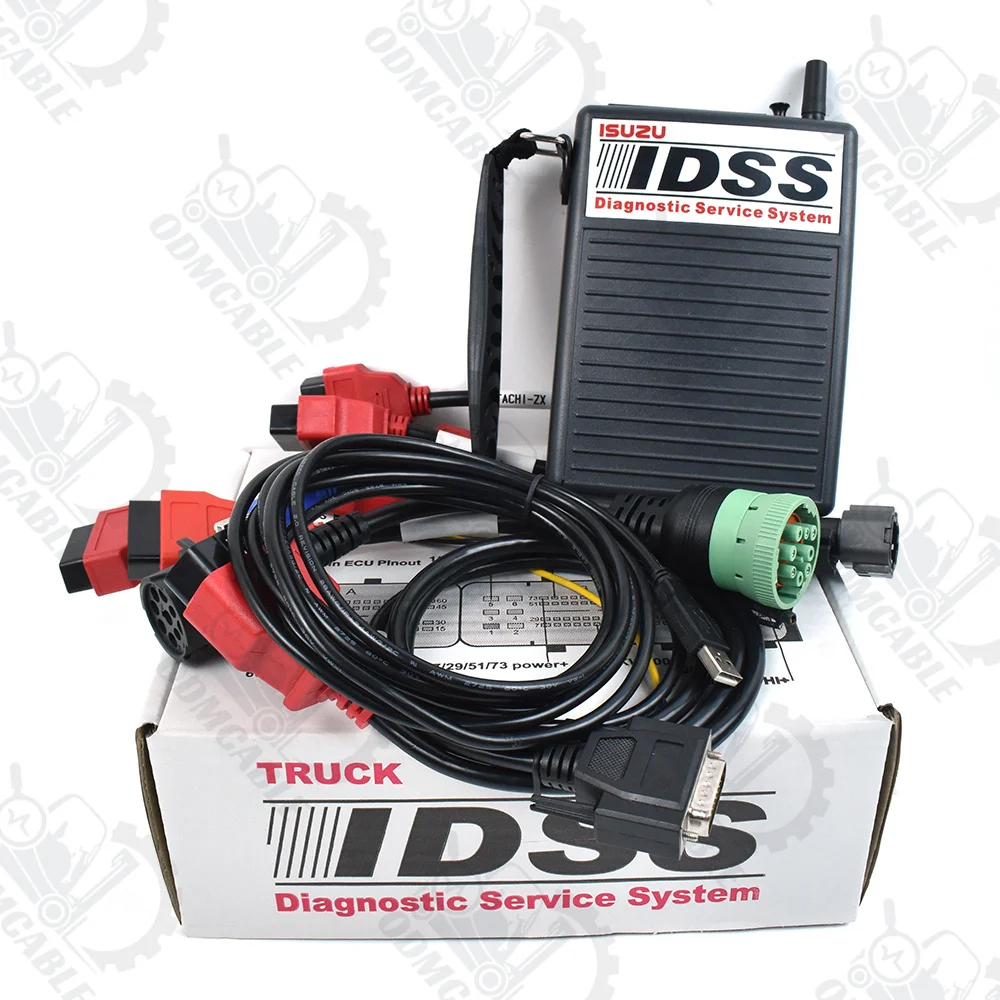 V2024 For Isuzu IDSS Diagnostic Kit with CF54 laptop G-IDSS E-IDSS for Isuzu Vehicles Excavator Truck Diagnostic Scanner