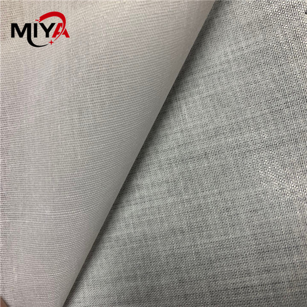 TC8068S 85gsm Charcoal Woven Fusing Interlining