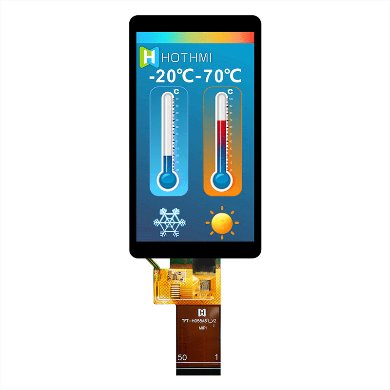 5.5 Inch 720x1280 TFT LCD Module IPS Display High Brightness Pcap Monitor