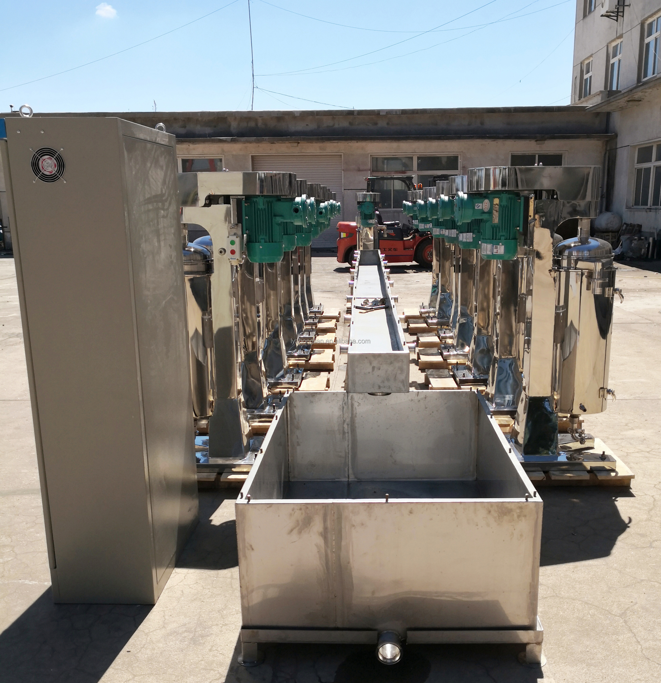 ZONELINK tubular avocado oil centrifuge separator producer