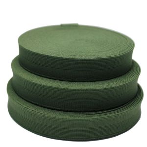 Buy cheap 2cm Physical Therapy Resistance Bands Dark Green 20mm Polyester Webbing product