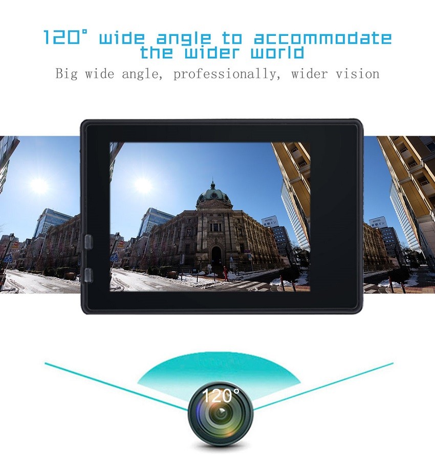 120 Degree 4g 1080p Sports Cam Waterproof 30m Single Screen Action HD