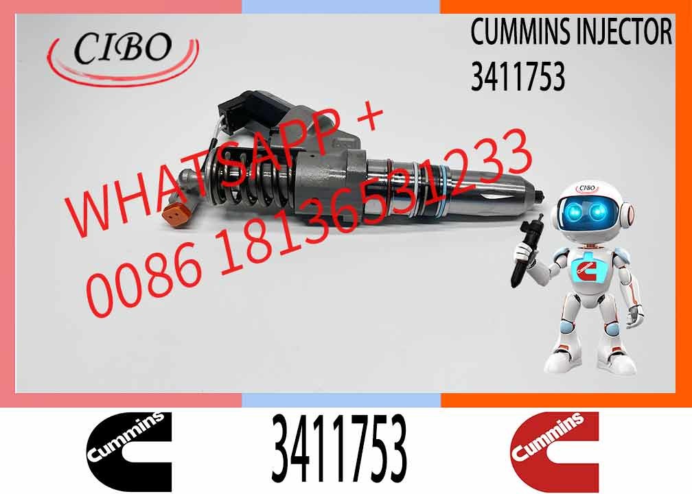 Diesel Fuel Injector Common Rail Injector 4061851 4088327 4088665 3411753 3095040 M11CUM-MINS 3080429 3411756 4061851 40