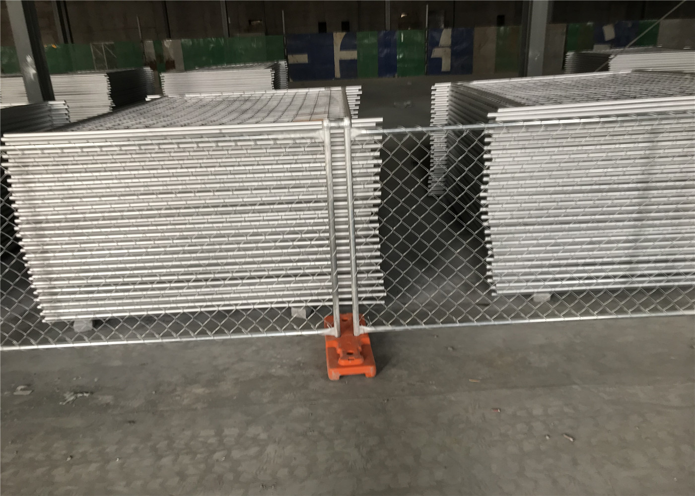 1⅗"(40mm) tubing x 16ga/1.60mm thick 8'x12' 2430mm x 3650mm panei size aperture 2½"x2½" (63mmx63mm) x13ga/2.3m diamete