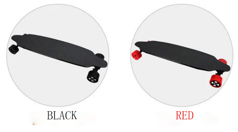 High Elastic Portable Electric Skateboard PU Wheels Big Capacity 40KM Max Speed