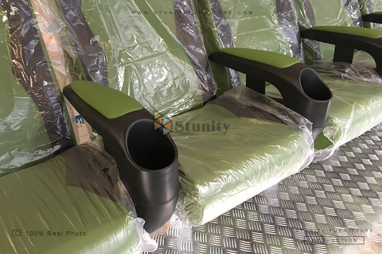 Luxury Stadium Soccer Player Seats With UV Resistant Shield