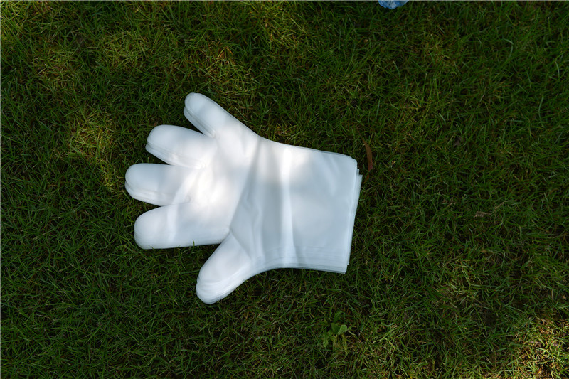 100pcs/Bag 0.8g/Piece Disposable Hdpe Gloves For Cleaning