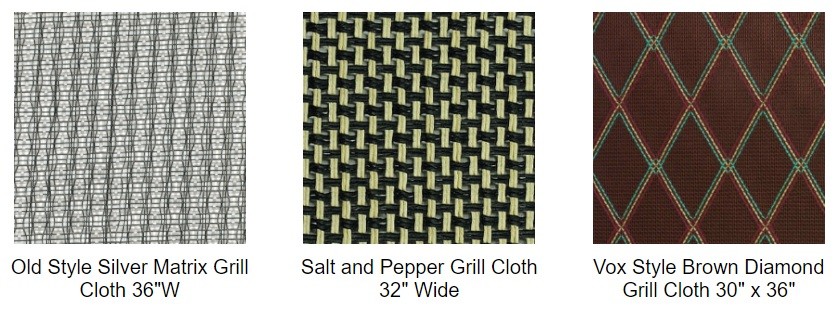 Original Marshall Cabinet Grill Cloth Black Weave grill cloth fabric DIY repair speaker
