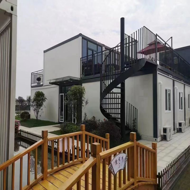 Custom Sandwich Panel Container House 2 Bedroom Modular Homes